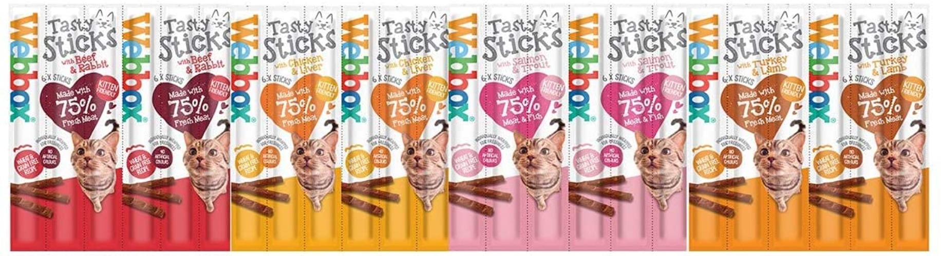 Webbox Cats Delight Tasty Sticks