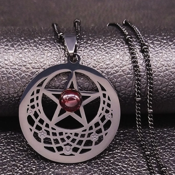 'Dark lord' Pentagram Necklace