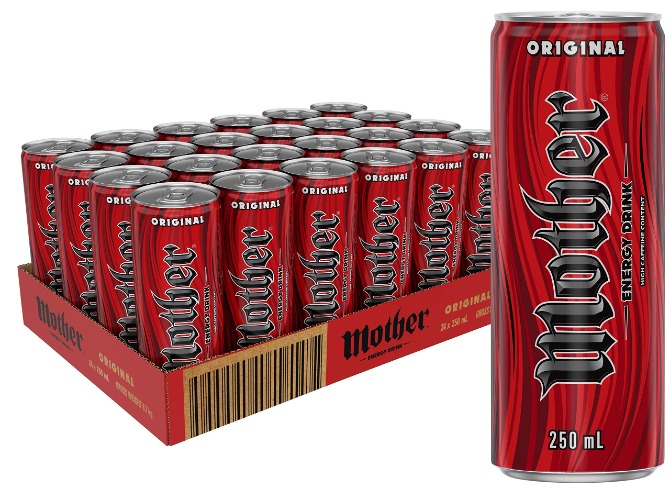 Mother Energy Drink Original Cans 24 x 250mL