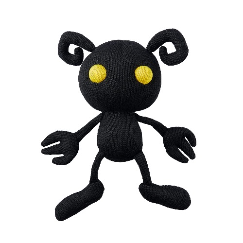 Square Enix Kingdom Hearts Amigurumi Shadow Approx. W 9.1 x D 5.1 x H 13.4 inches (230 x 130 x 340 mm), Acrylic, Polyester