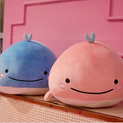 Pink Whale Plushie