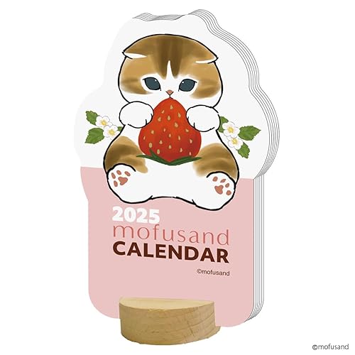 2025 mofusand Die Cut Desktop Calendar No.186
