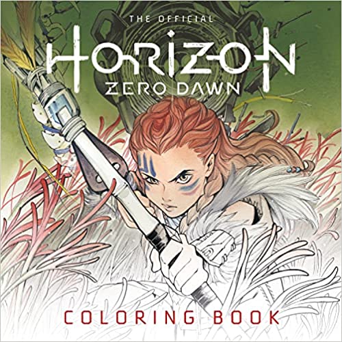The Official Horizon Zero Dawn Coloring Book - Paperback, Coloring Book