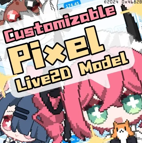 Pixelart 2D model