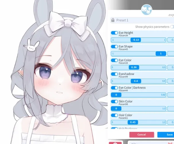 Customizable VTuber 2D super cute!