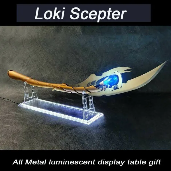 47” Avengers Age Of Ultron Loki’s Staff Scepter Collector’s Version With Stand