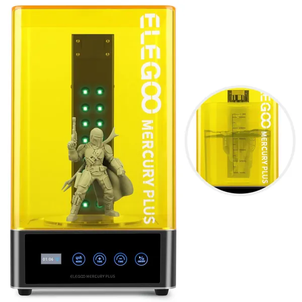 ELEGOO Mercury Plus Washing & Curing Machine V1.0 for LCD/DLP/SLA Printed Models | UK