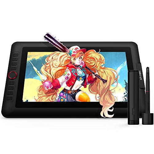 XP-PEN Tavoletta Grafica, Artist 13.3 PRO Tavoletta Grafica con Schermo 8192 Penna Passiva la Funzione Tilt a 60 Gradi - Artist 13,3 Pro (39 x 25 x 1,3 cm)