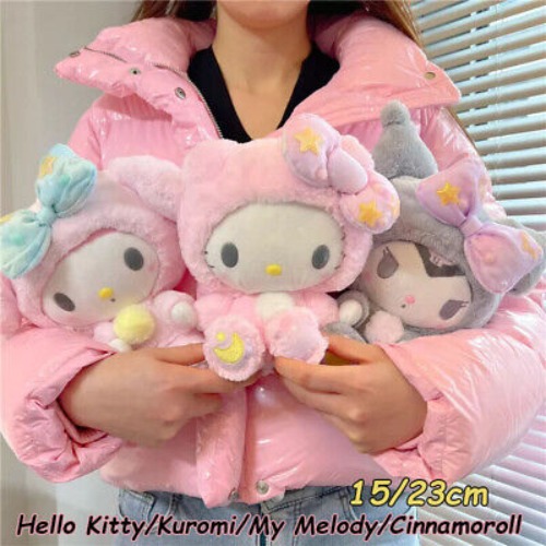 Kuromi My Melody Hello Kitty Cinnamoroll Sanrio Plush Toys Stuffed Doll Kid Gift  | eBay