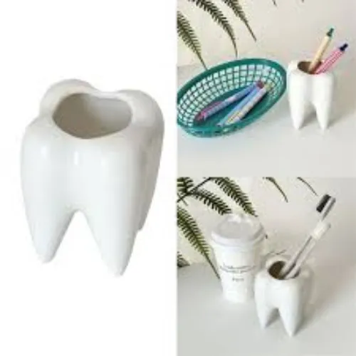 Diente chistoso pal baño