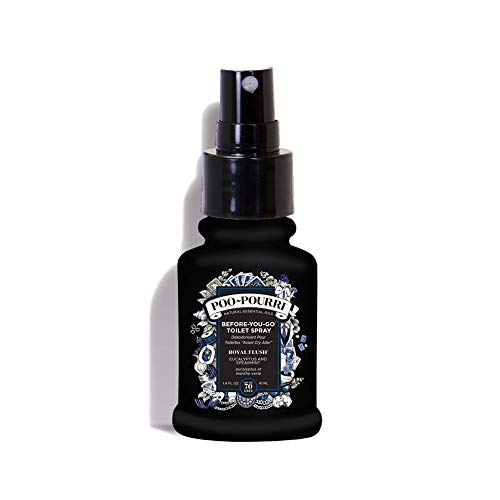 Poo-Pourri Royal Flush, Before-You-Go Toilet Spray, Bathroom Odor Eliminator Freshener 41ml