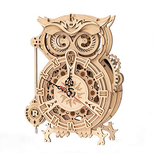 3D Puzzle: Owl Clock (DIY)