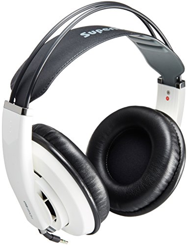 Superlux HD-681 EVO Professional Monitoring Headphones, White - White