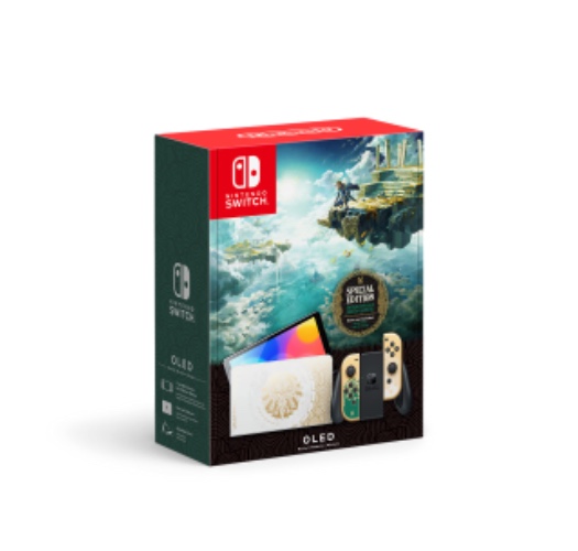 Nintendo Switch – OLED Model - The Legend of Zelda: Tears of the Kingdom Edition - The Legend of Zelda: Tears of the Kingdom Edition Console