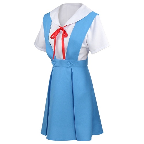 Halloween Japanese Anime Evangelion Women Cosplay Asuka Langley Soryu Tokyo Ayanami Rei Costume School Uniform - Cosplay Costumes - AliExpress