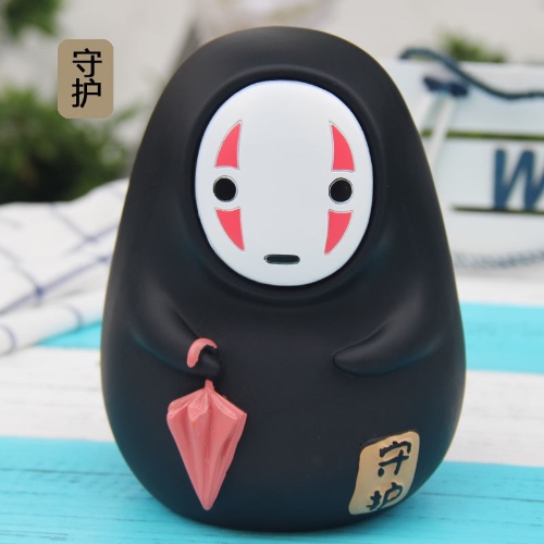 Studio Ghibli Spirited Away No Face Man Figures Toy Anime No Face Man Piggy Bank Toy Home Decoration Kids Birthday Xmas Gift - Action Figures - AliExpress