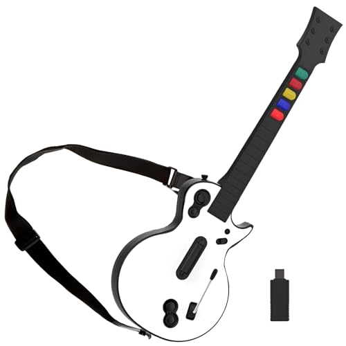NBCP PC Guitar Hero Wireless Legends Rock Dongle Adapter Bundle for PS3 /Computer Windows/Mac