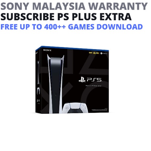 Sony PlayStation 5 PS5 825GB/1TB Disc/Digital Edition (15 Months Sony Malaysia Warranty)