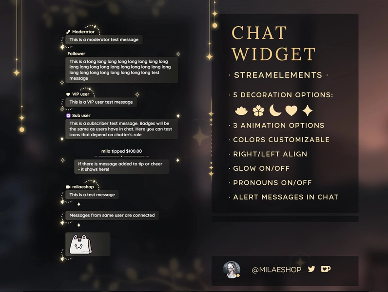Chat widget