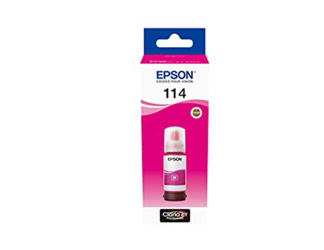 Epson C13T07B340 Tinte Magenta 70 ml Flasche EcoTank 114