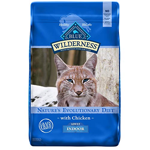 Blue Buffalo Wilderness High Protein, Natural Adult Indoor Dry Cat Food, Chicken 11-lb - 11 Pound (Pack of 1)