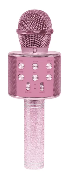 Delia's Glitter Karaoke Microphone Speaker