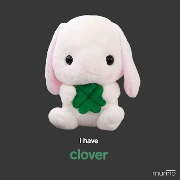 Bunny Plush Clover