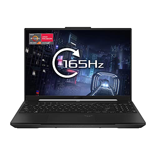 ASUS TUF Gaming Advantage Edition FA617NS 16.0" WUXGA 165Hz Gaming Laptop (AMD Ryzen 7-7735HS, AMD Radeon RX7600S Graphics, 16 GB RAM, 512 GB SSD, Windows 11) 90Whr Battery - AMD Ryzen 7-7735HS - 16.0" 165Hz - AMD Radeon RX 7600S