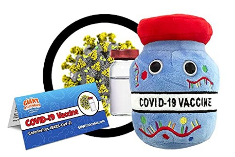 GIANTmicrobes COVID-19 Impfstoff Plüsch
