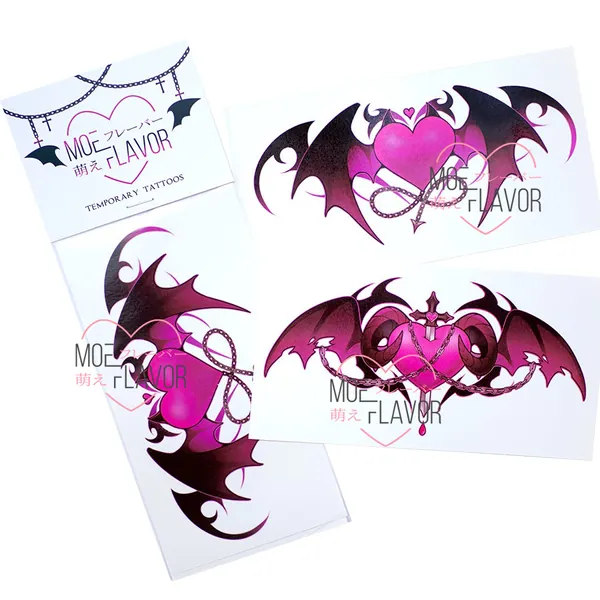 Succubus Womb Temporary Tattoos - 3D