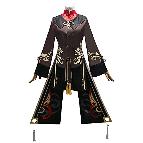 OSIAS Genshin Impact All Characters Cosplay Outfit Venti Hutao Klee Halloween Costume - XX-Large - Hutao