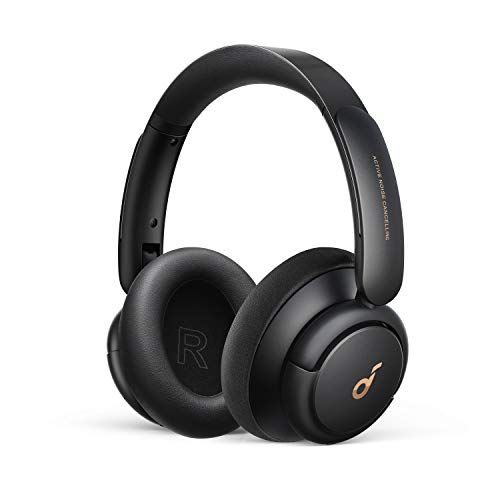 Soundcore by Anker Life Q30 Hybrid Active Noise Cancelling Headphones with Multiple Modes, Hi-Res Sound, Custom EQ via App, 40H Playtime, Comfortable Fit, Bluetooth, Multipoint Connection - Black