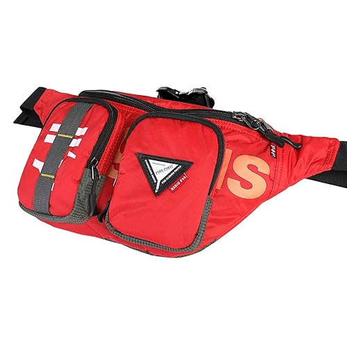 Neon Genesis Evangelion Crossbody Fanny Pack - Waist Bag Belt Bags Shoulder Chest Bags - W33×H24×D2.5（cm） - Above Waist Pouch - Red