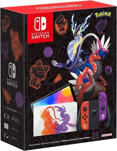 Nintendo Switch OLED Model Pokémon Scarlet & Violet Edition - Nintendo Switch