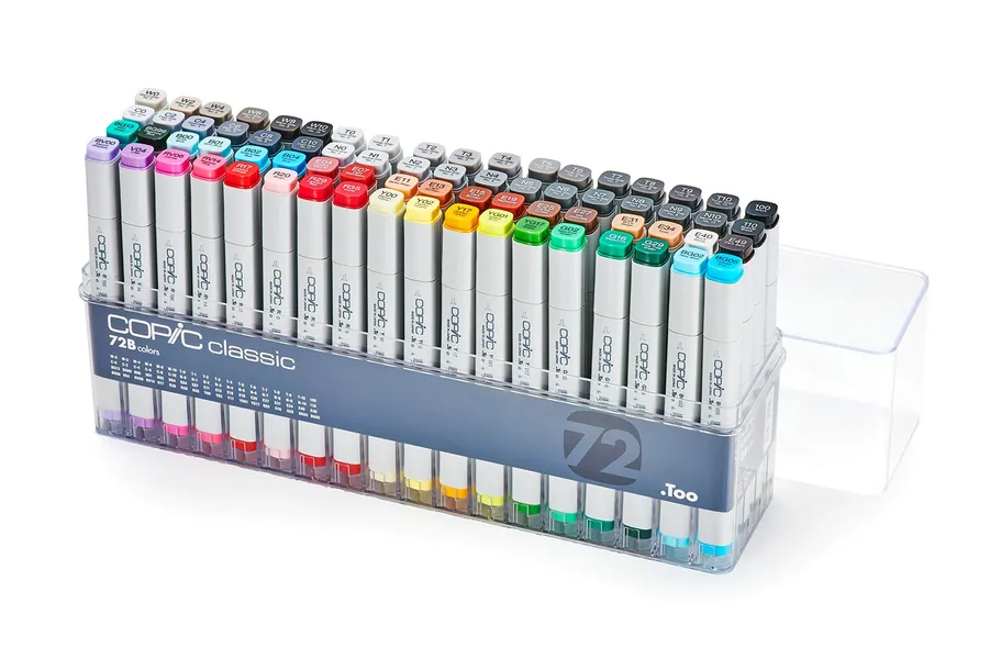 COPIC CLASSIC MARKER 72PC (set B) - set B
