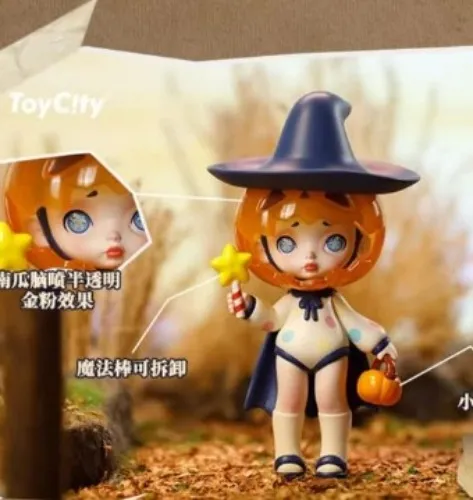 Pumpkin girl figurine <3