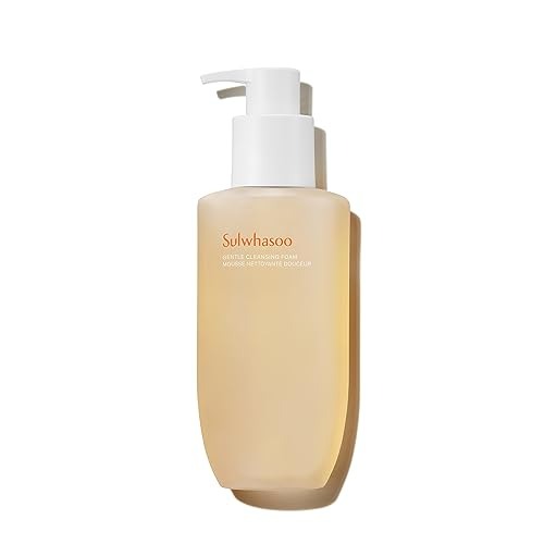 Sulwhasoo Gentle Cleansing Foam: Nutrient-rich Lather for Skin Comforting Pore Cleansing - 6.76 Fl Oz (Pack of 1)
