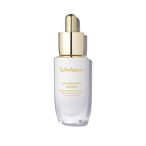 Sulwhasoo Concentrated Ginseng Renewing Brightening Ampoule: Hydrates, Improves the skin brighteness, skin tone, texture, and radiance