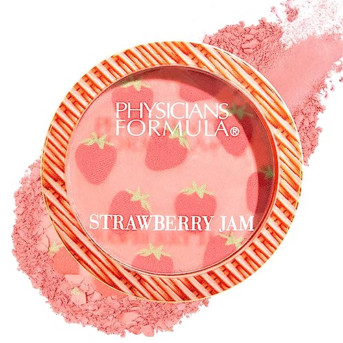 Physicians Formula Murumuru Strawberry Jam Blush Strawberry, Shimmery finish - Strawberry - 2.08 Ounce (Pack of 1)