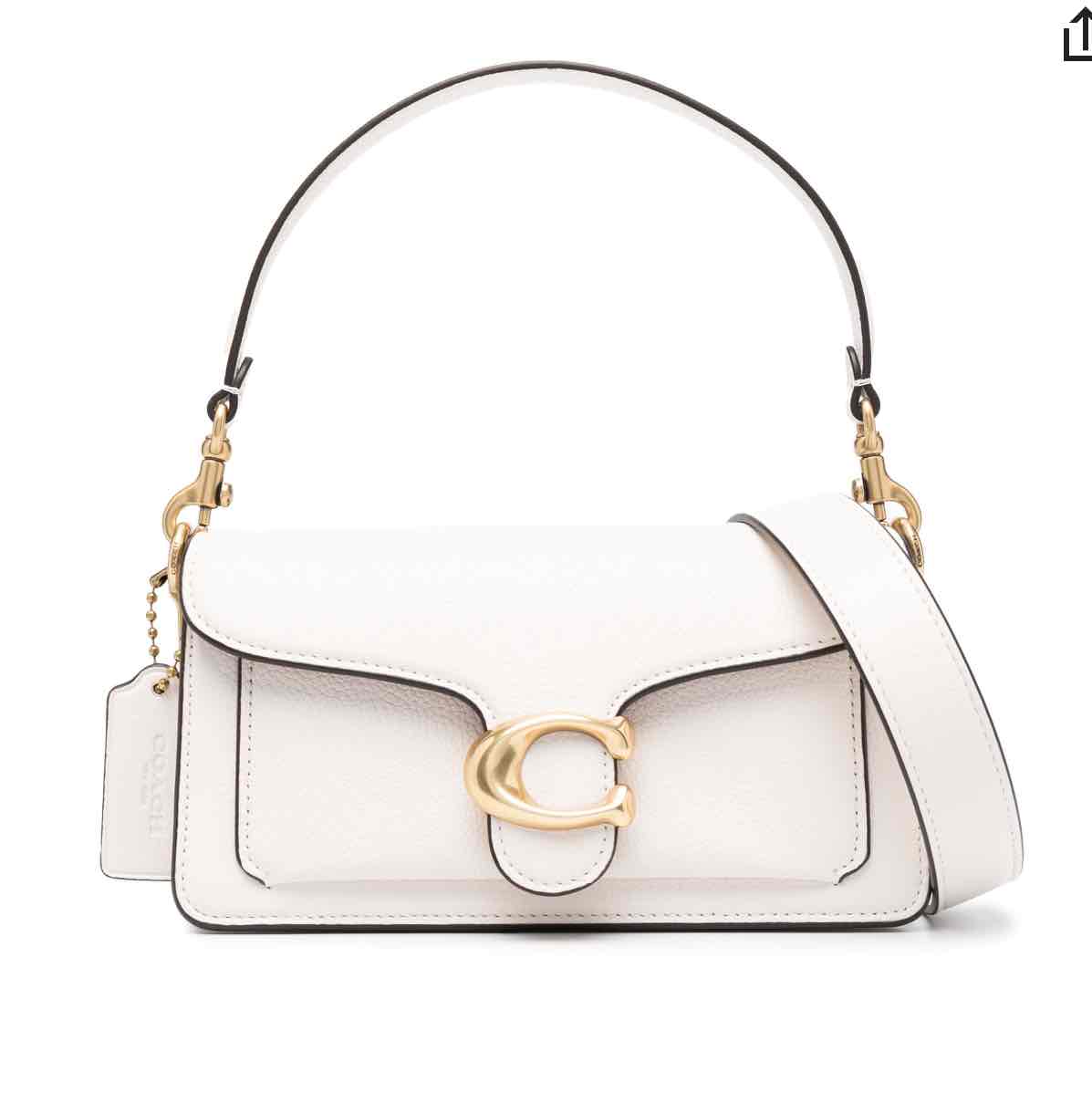 Coach Tabby pebbled-leather Tote Bag | Neutrals | FARFETCH