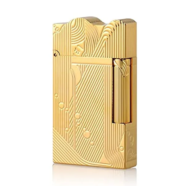 Laicengo Trench Lighter, Pure Copper Kerosene Lighter, Vintage Trench Lighter for Men Dad Husband (Fuel Not Included)