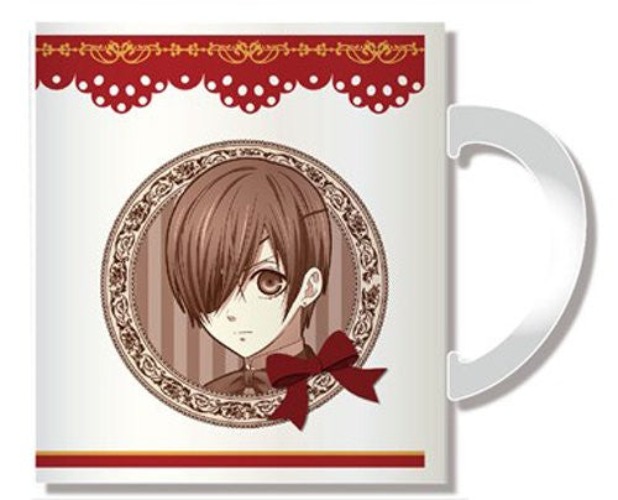Kuroshitsuji ~Book of Circus~ - Ciel Phantomhive - Sebastian Michaelis - Mug A (Penguin Parade) - Pre Owned