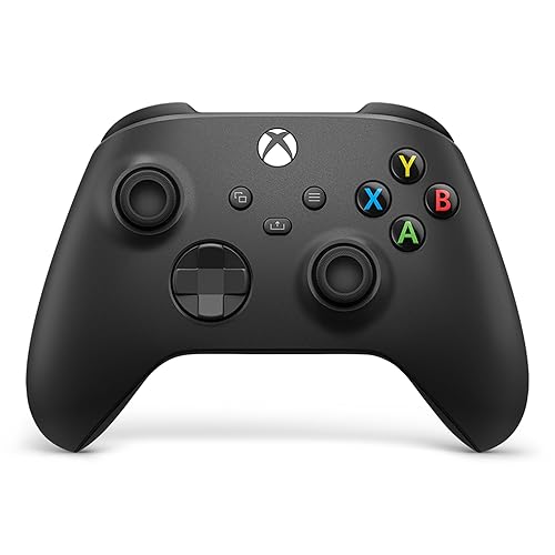 Xbox Wireless Controller Carbon Black para Xbox Series X|S, Xbox One, Windows 10/11, iOS y Android - Carbon Black