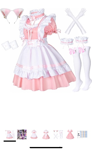 Cat/Maid Outfit for Cosplay