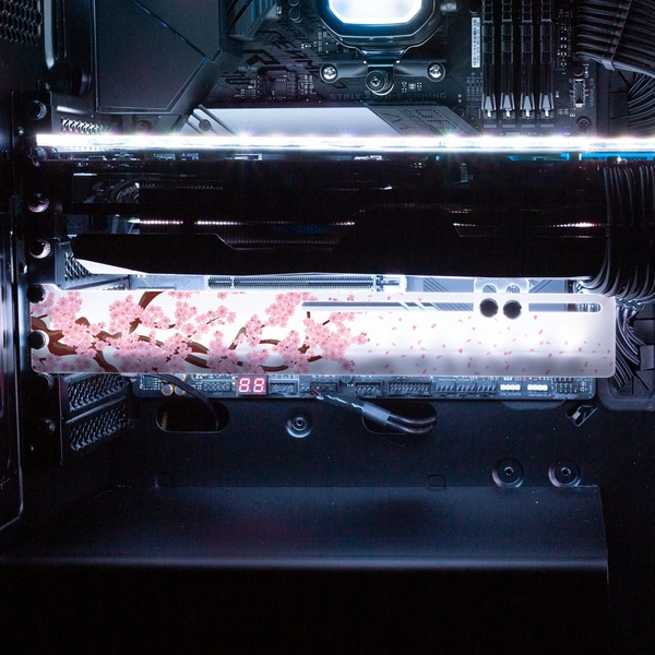 RGB GPU Support Bracket - Sakura By V1Tech