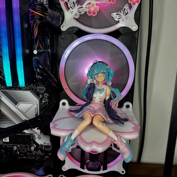 Sakura Platform Shelf for 120 mm Fan