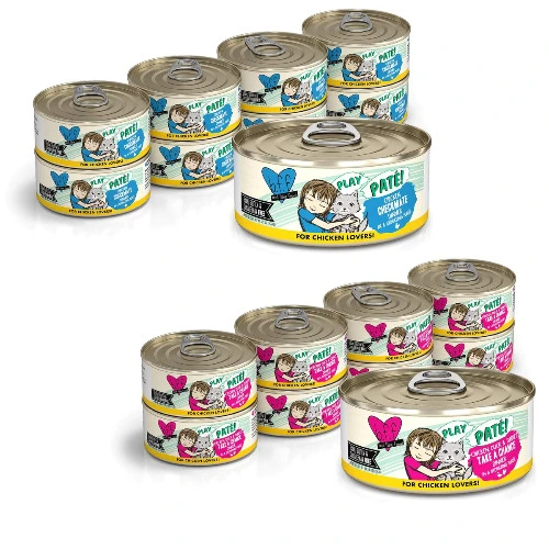 Bundle: Weruva BFF Wet Cat Food, 5.5-oz can, 16 count