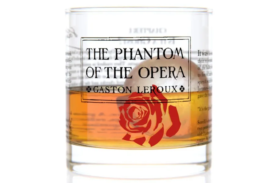Phantom of the Opera - Literature Rocks Glass