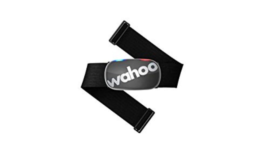 Wahoo TICKR Heart Rate Monitor Chest Strap, Bluetooth, ANT+ - Stealth Grey