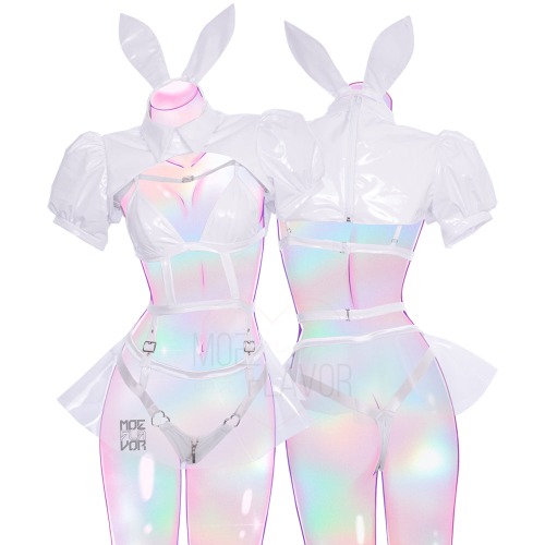 White Cyber Bunny - White